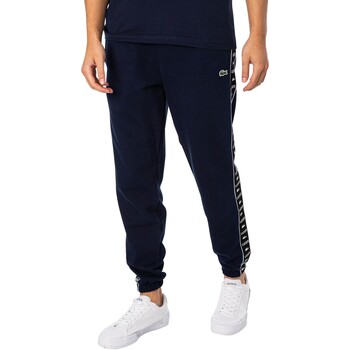 Vêtements Homme Pantalons de survêtement Lacoste Jogging Side Brand Bleu