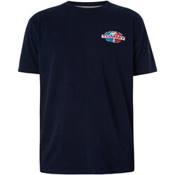 Vêtements Homme T-shirts manches courtes Tommy Jeans T-shirt Palm Boardsports Regular Bleu
