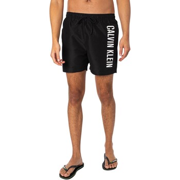 Vêtements Homme Maillots / Shorts de bain Calvin Klein Jeans Short de bain à  cordon de serrage moyen Noir