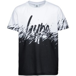 Vêtements Garçon T-shirts manches longues Hype Monochrome Noir