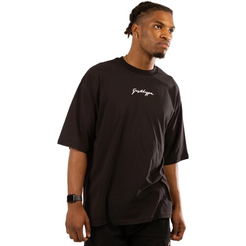 Vêtements Homme T-shirts manches longues Hype HY9367 Noir