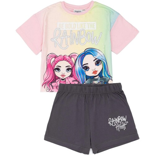 Vêtements Fille Pyjamas / Chemises de nuit Rainbow High Be Bold Multicolore