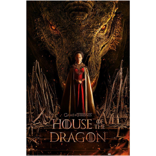Maison & Déco Affiches / posters House Of The Dragon PM4558 Noir