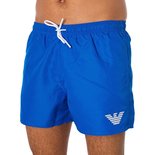 Vêtements Homme Maillots / Shorts de bain Emporio Armani Logo Short de bain Bleu