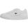 Chaussures Femme Baskets mode Lacoste Court sneakers t-clip Blanc