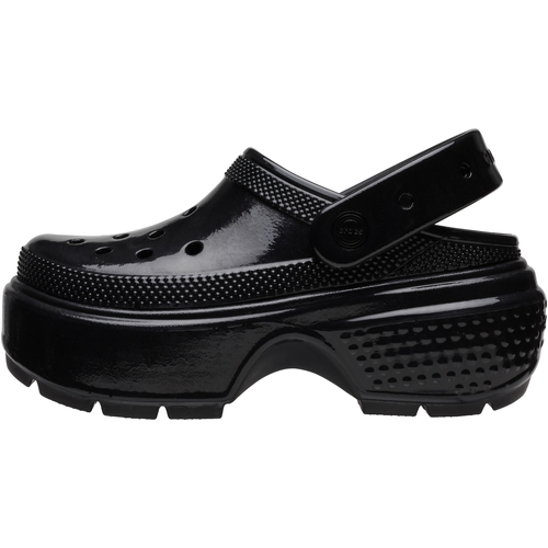 Chaussures Homme Sabots Crocs Sabot à Enfiler Stomp High Shine Cloq Noir