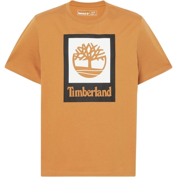 Vêtements Homme T-shirts manches courtes Timberland Colored Short Sleeve Noir