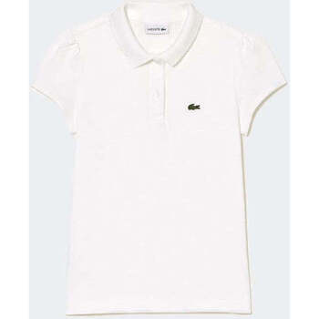 Vêtements Garçon T-shirts & Polos Lacoste l2245 Blanc