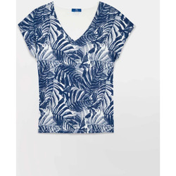 Vêtements Femme T-shirts manches courtes TBS RAVENSAN Bleu