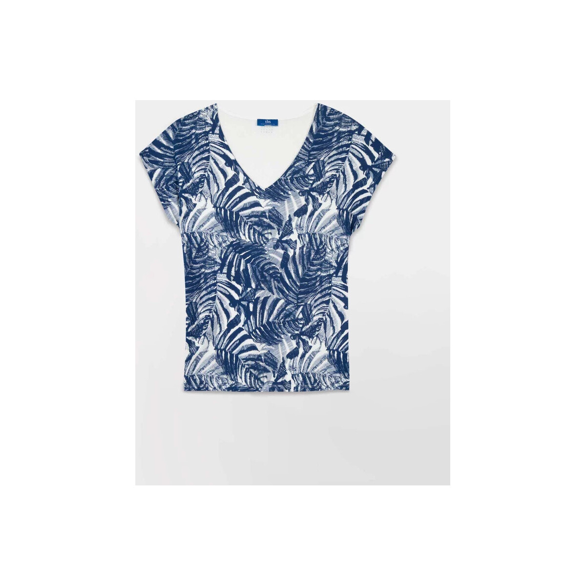 Vêtements Femme T-shirts manches courtes TBS RAVENSAN Bleu