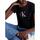 Vêtements Femme T-shirts & Polos Calvin Klein Jeans  Noir