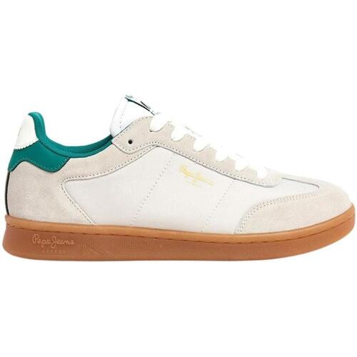 Chaussures Homme Baskets basses Pepe Cancan jeans  Blanc