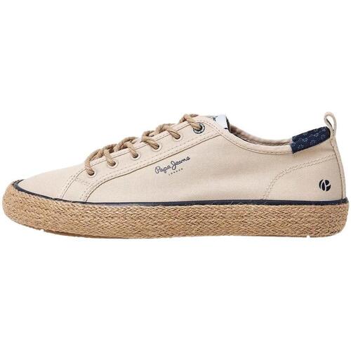 Chaussures Homme Baskets basses Pepe Cancan jeans  Beige
