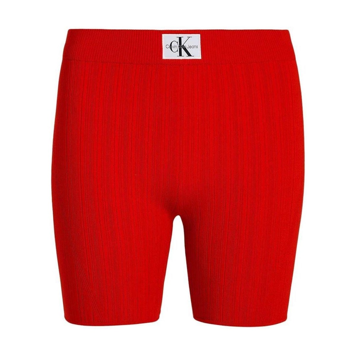 Vêtements Femme Shorts / Bermudas Calvin Klein Jeans  Rouge