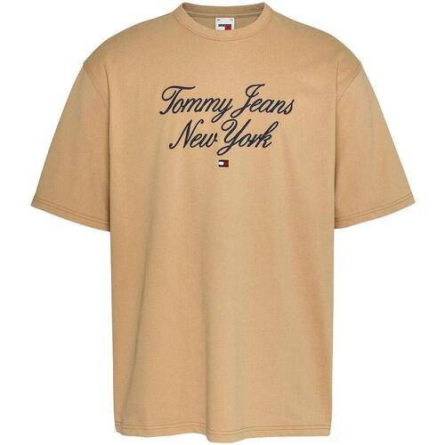 Vêtements Homme T-shirts manches courtes Tommy satchel Jeans  Marron
