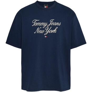 Vêtements Homme T-shirts manches courtes Tommy Jeans  Bleu