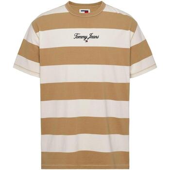 Vêtements Homme T-shirts manches courtes Tommy Jeans  Marron