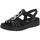 Chaussures Femme Sandales et Nu-pieds Remonte D2073-02 Noir