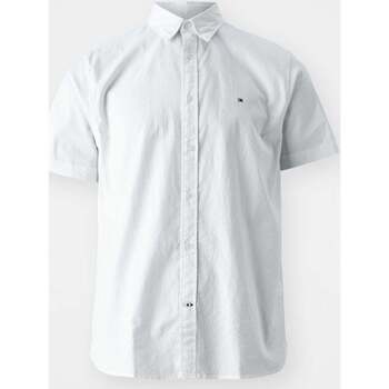 Vêtements Homme Chemises manches longues Tommy Hilfiger Chemise manches courtes  blanche Blanc