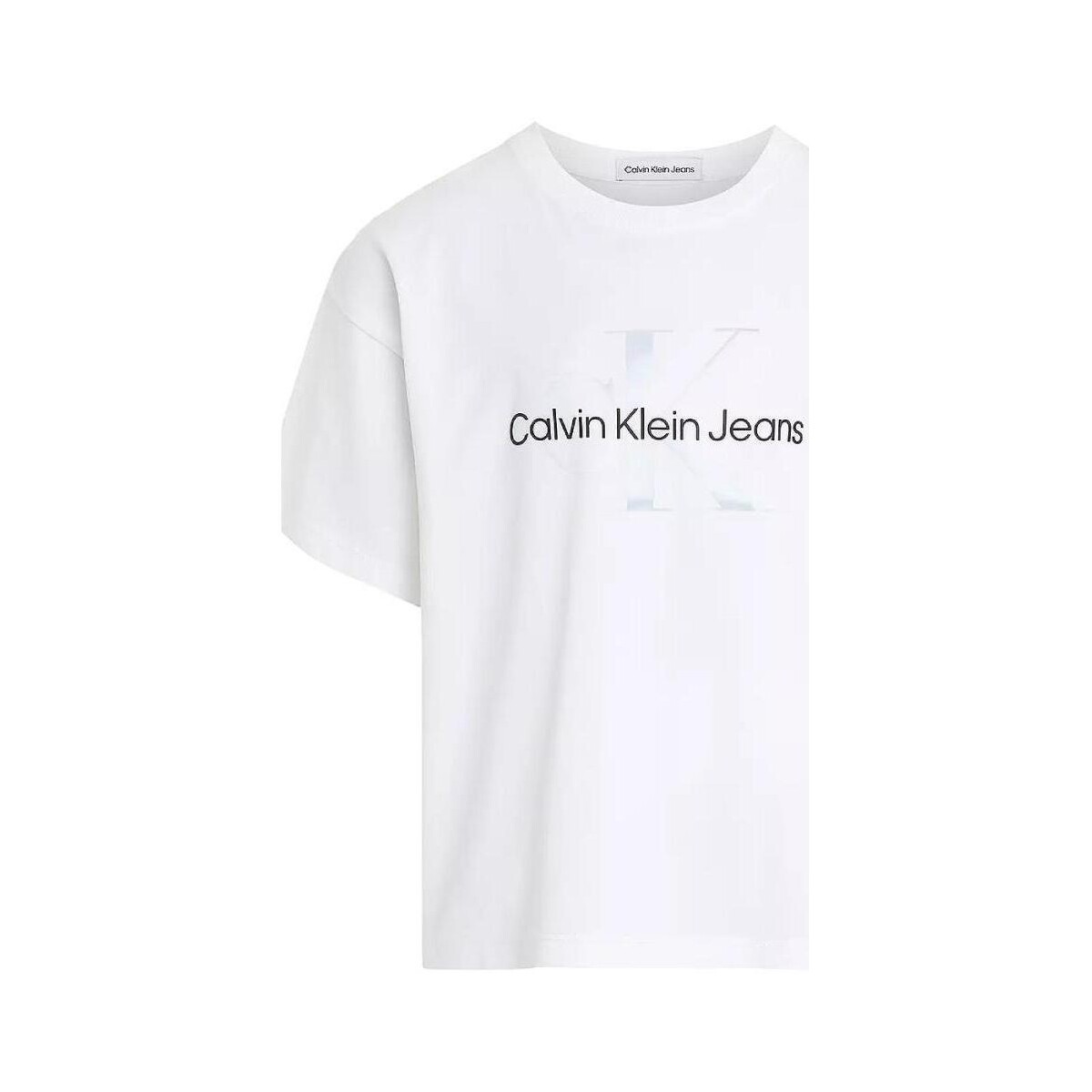 Vêtements Fille Calvin Klein Hue Knit Chaussette Tennis Femmes  Blanc
