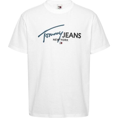 Vêtements Homme T-shirts manches courtes Tommy Hilfiger  Blanc
