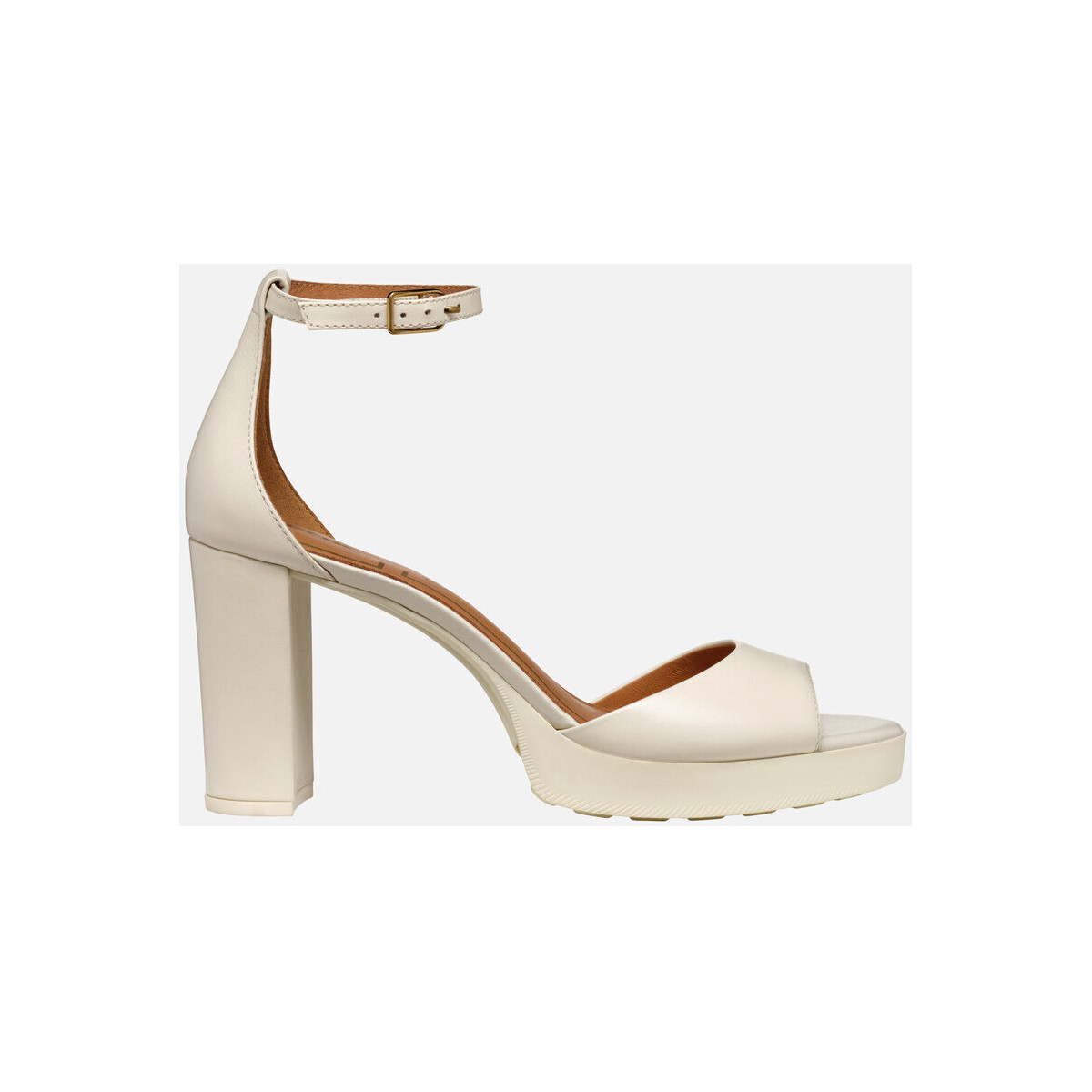 Chaussures Femme Sandales et Nu-pieds Geox D WALK PLEASURE 85S Blanc