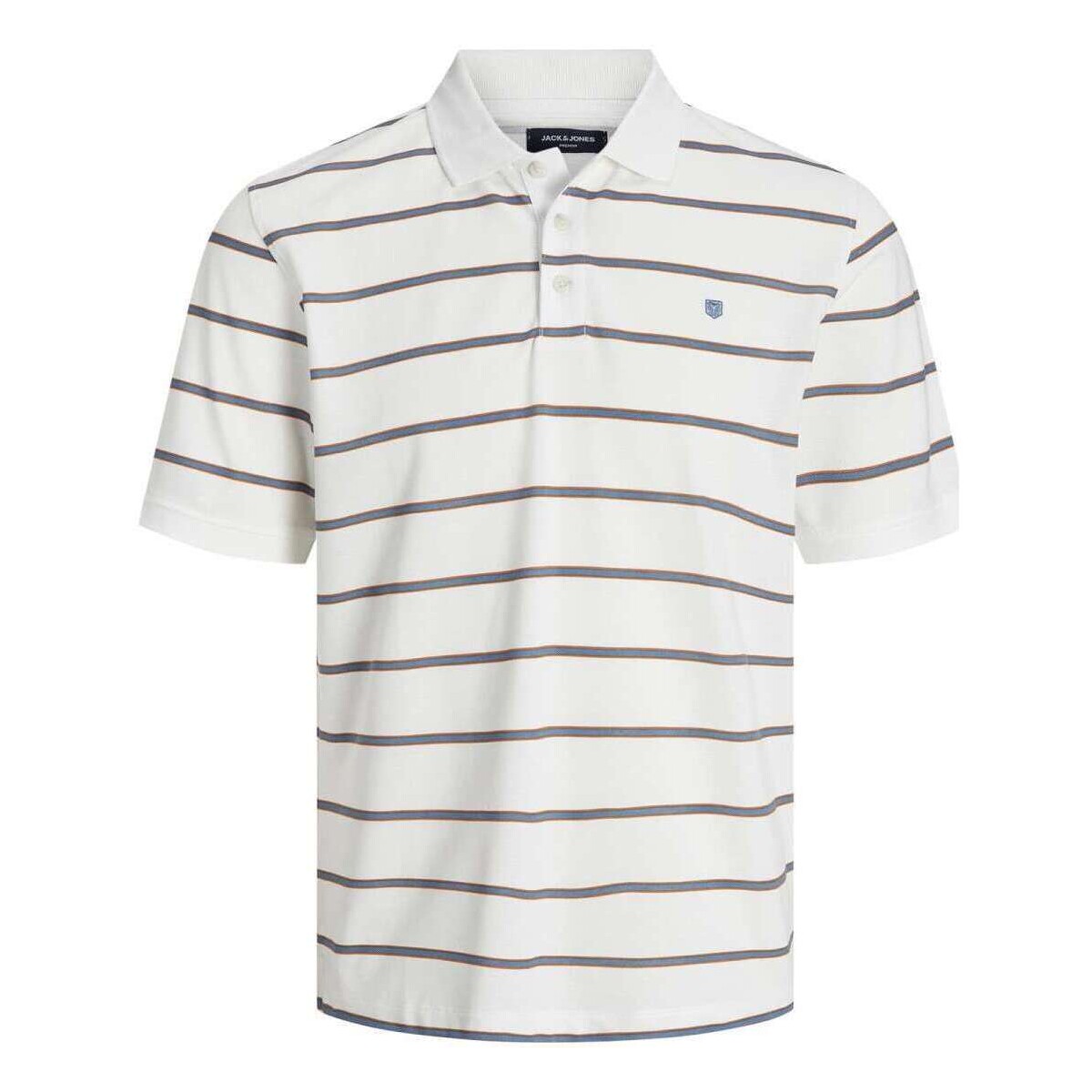 Vêtements Homme Polos manches courtes Premium By Jack & Jones 162399VTPE24 Blanc