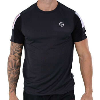 Vêtements Homme T-shirts & neckline Polos Sergio Tacchini T-Shirt  GINNICO Noir