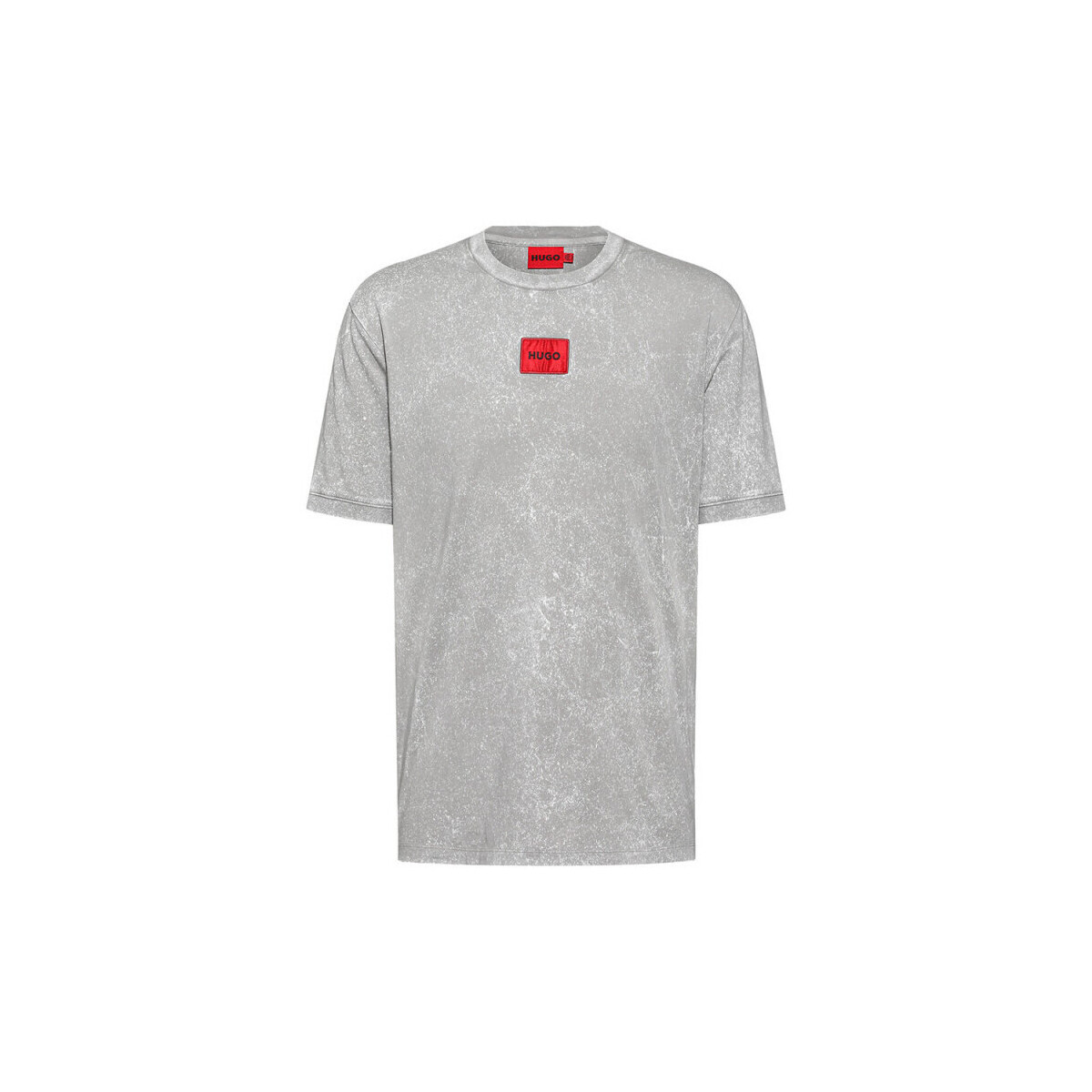 Vêtements Enfant T-shirts & Polos BOSS T-shirt gris  en jersey de coton Gris