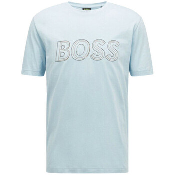 Vêtements Enfant T-shirts & Polos BOSS T-Shirt  TEE 1 Bleu ciel Bleu