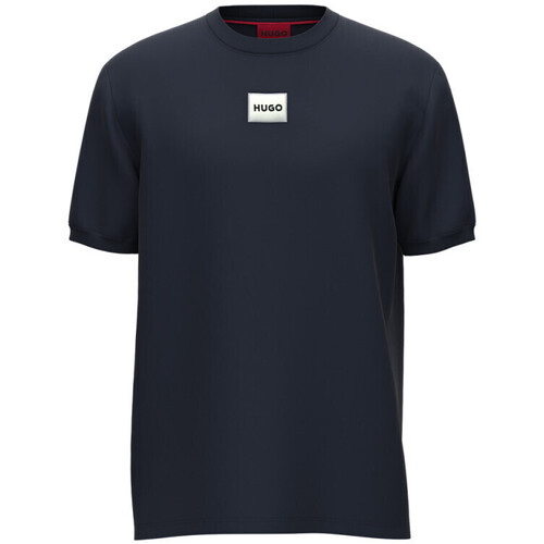 Vêtements Enfant Shorts & Bermudas Junior Hugo BOSS T-shirt DIRAGOLINO_G  Bleu Foncé Bleu