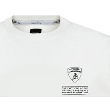 t-shirt automobili lamborghini  t-shirt  72xbh025 blanc 
