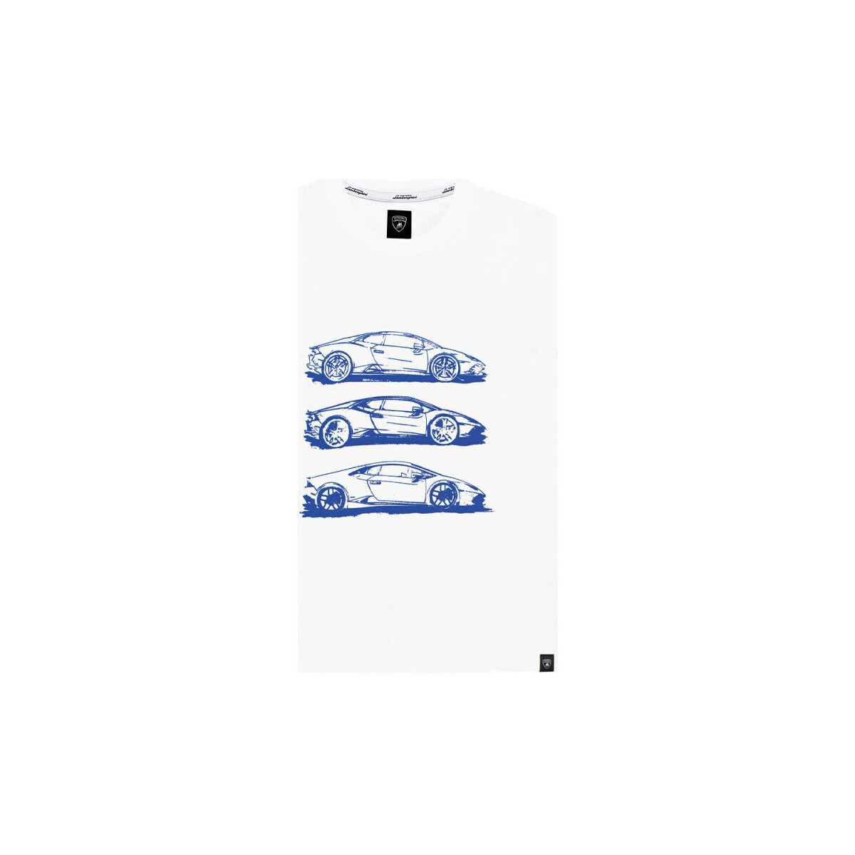 Vêtements Homme T-shirts & Polos Automobili Lamborghini T-shirt  72XBH009 blanc Blanc