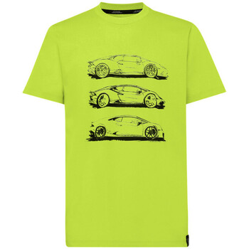 t-shirt automobili lamborghini  t-shirt  72xbh009 vert 