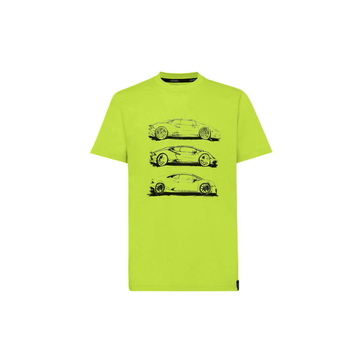 Vêtements Homme T-shirts & Polos Automobili Lamborghini T-shirt  72XBH009 vert Vert