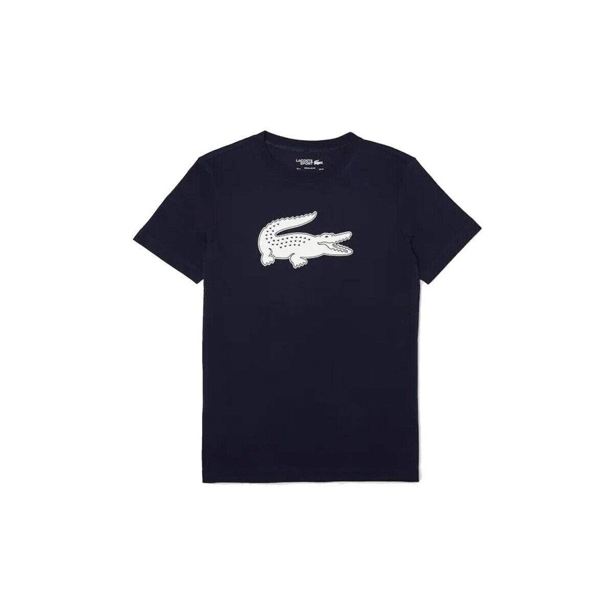 Vêtements Homme T-shirts & Polos Lacoste T-shirt  SPORT en jersey respirant imprimé crocodile Bleu