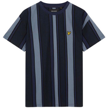 Vêtements Homme T-shirts & Polos Soins corps & bain T-shirt  Vertical Stripe Bleu