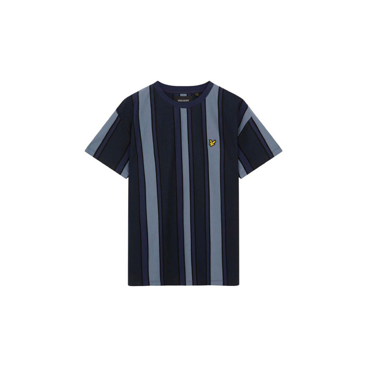 Vêtements Homme T-shirts & Polos Lyle & Scott T-shirt  Vertical Stripe Bleu