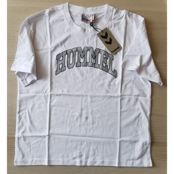 Vêtements Femme T-shirts manches courtes hummel Tee-shirt twist-detail neuf Hummel taille M Blanc Blanc