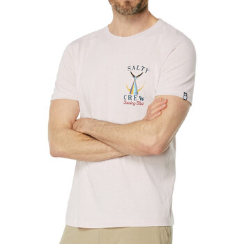 Vêtements Homme T-shirts manches courtes Salty Crew SC20035092 Rose