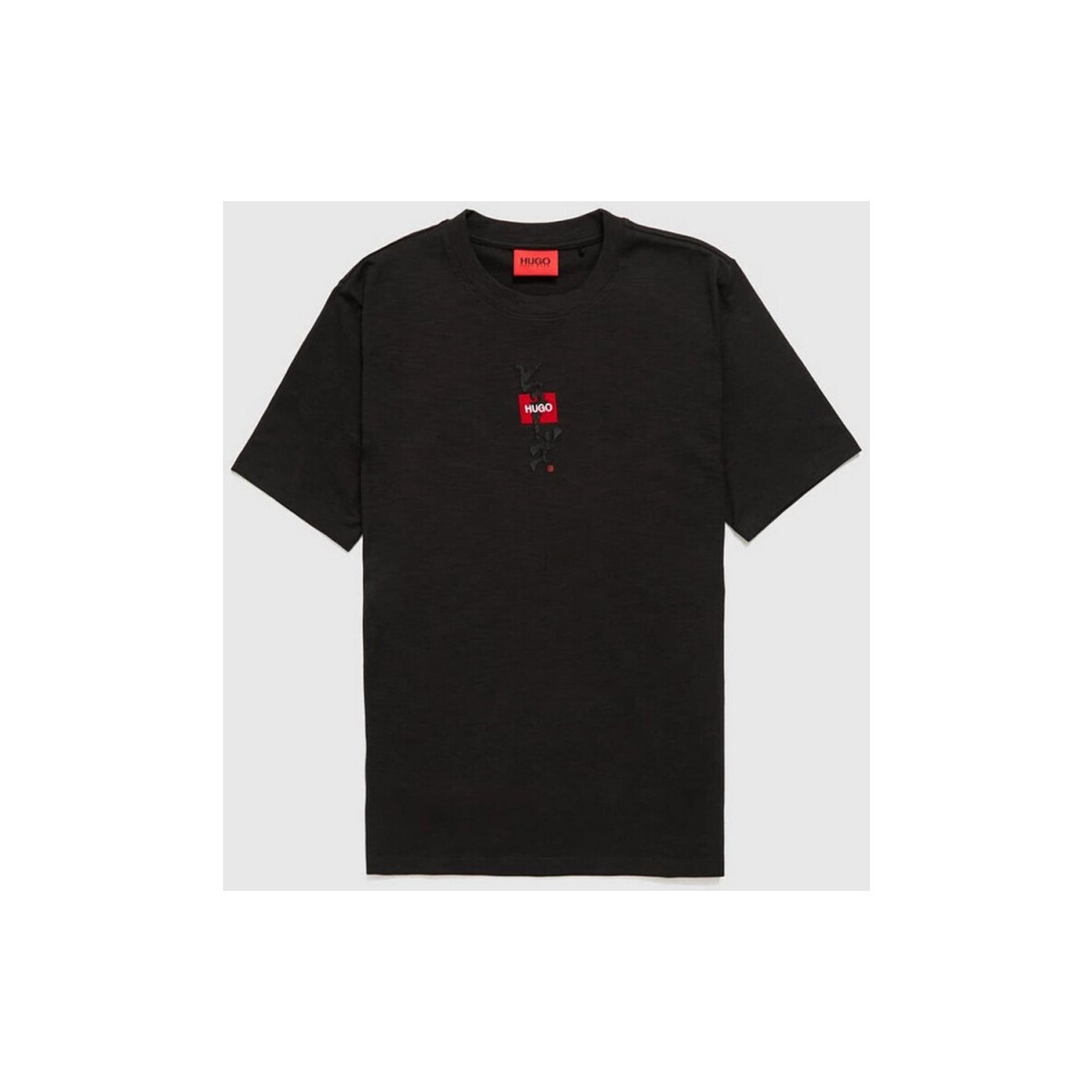 Vêtements Homme T-shirts & Polos BOSS T-shirt  Dasabi  noir en coton Noir