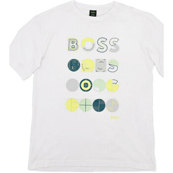 Vêtements Homme T-shirts & Polos BOSS T-shirt  Boss Tee 3 Blanc