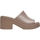 Chaussures Femme Sandales et Nu-pieds Crocs Sandales à Enfiler Brooklyn Marron