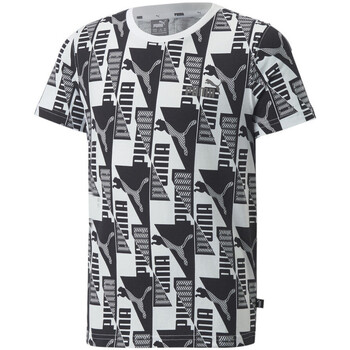 Vêtements Garçon T-shirts & Polos Puma 670095-02 Noir