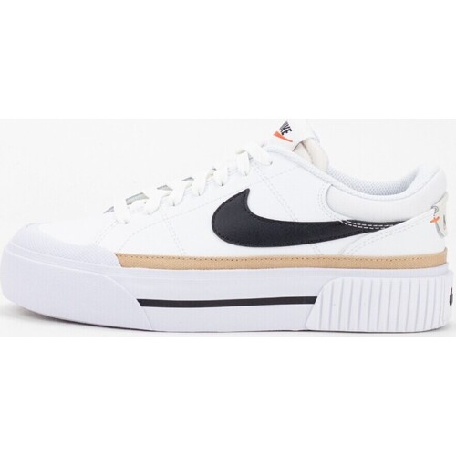 Chaussures Femme Baskets basses brown Nike Zapatillas  en color blanco para Blanc