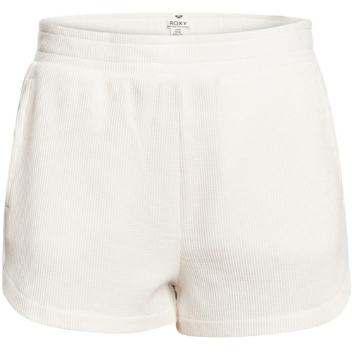 Vêtements Fille Shorts / Bermudas Roxy Contrast Focus Blanc