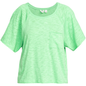 Vêtements Femme buy fila betsan sweatshirt Roxy T-shirt Ringer M3519-406 Vert