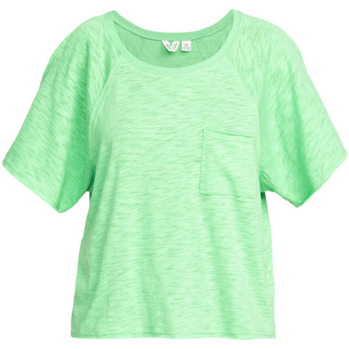 Vêtements Fille Débardeurs / T-shirts sans manche Roxy Time For Sun Vert