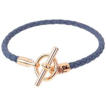 Montres & Bijoux pouch Bracelets Hermès Paris Bracelet bleu Bleu