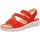 Chaussures Femme Sandales et Nu-pieds Ganter  Rouge